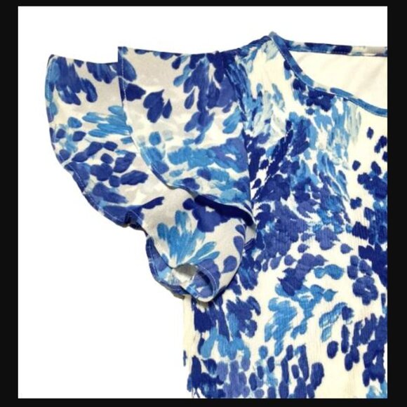 NWT! Ninety Clothing Co Women’s S Chiffon Stretch A-Line Casual Formal Dress - Picture 3 of 6